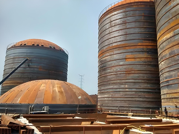 浦北焦粉钢板仓